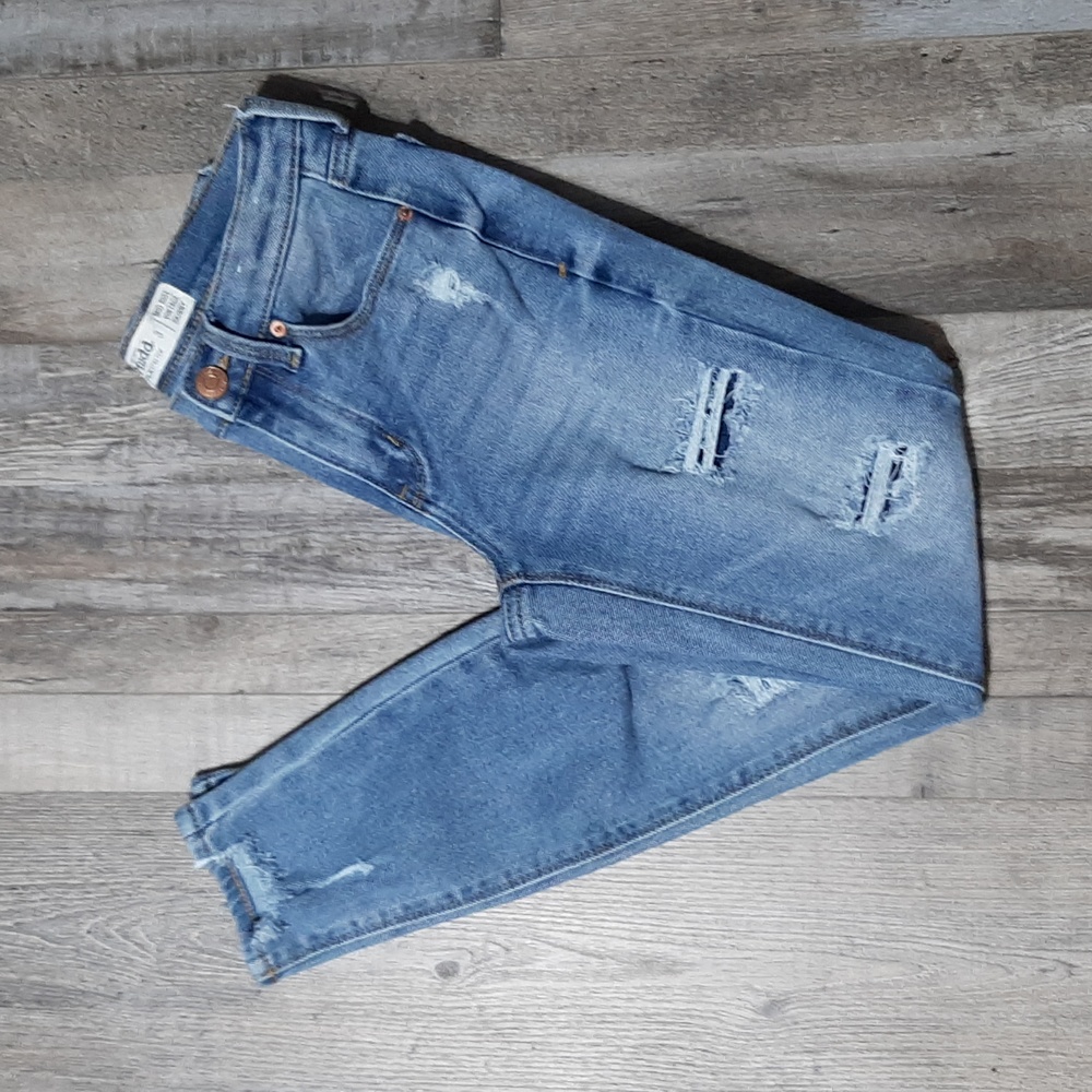 Mudd Mid-rise Vintage Distressed Skinny Jeans